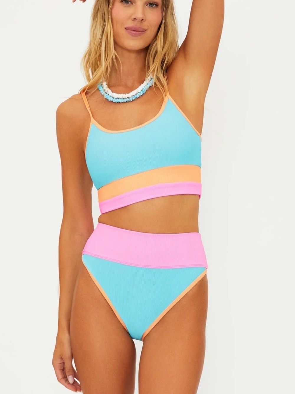 Beach Riot Eva bikini top new with tags